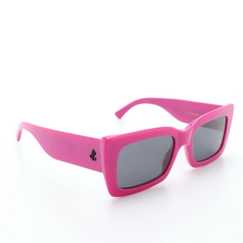 Jimmy Choo Vita Fuchsia Rectangular Sunglasses - image 1